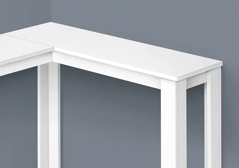 Mapledale White Sofa Table