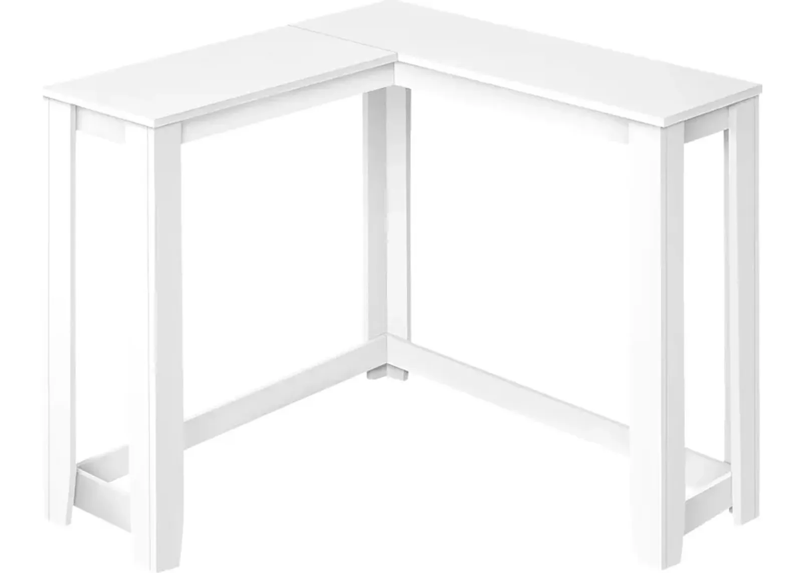 Mapledale White Sofa Table