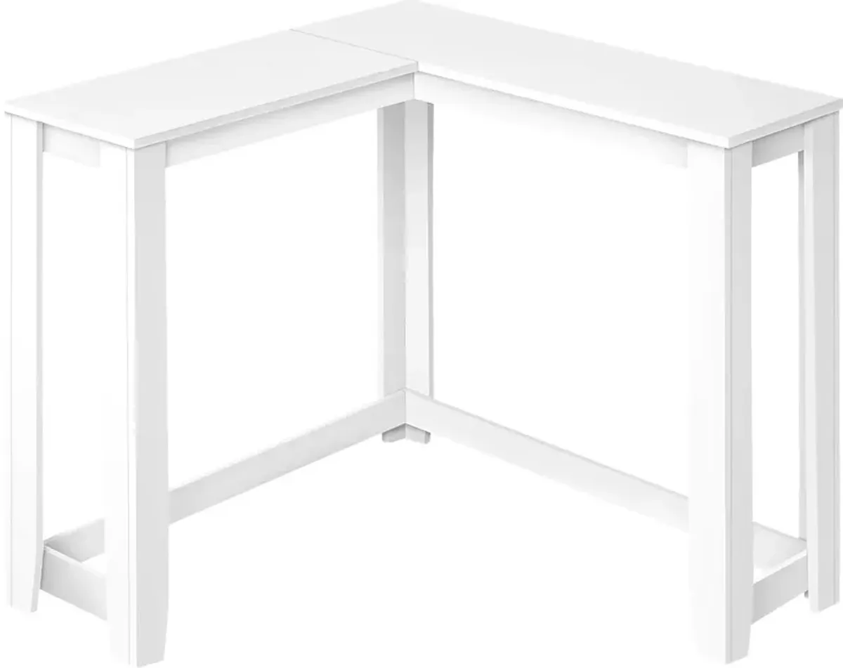 Mapledale White Sofa Table