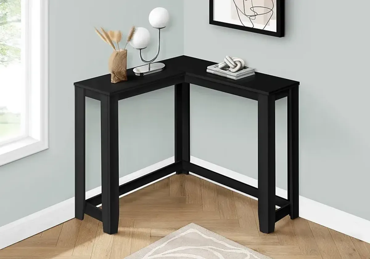 Mapledale Black Sofa Table