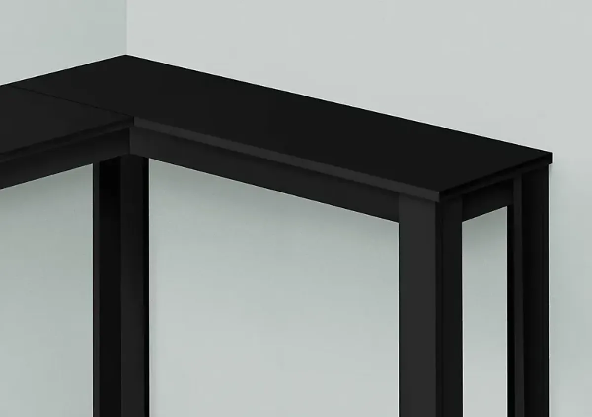 Mapledale Black Sofa Table