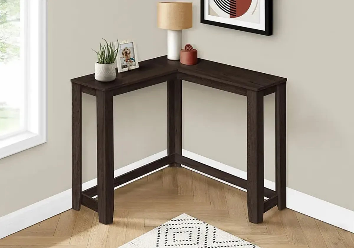 Mapledale Espresso Sofa Table