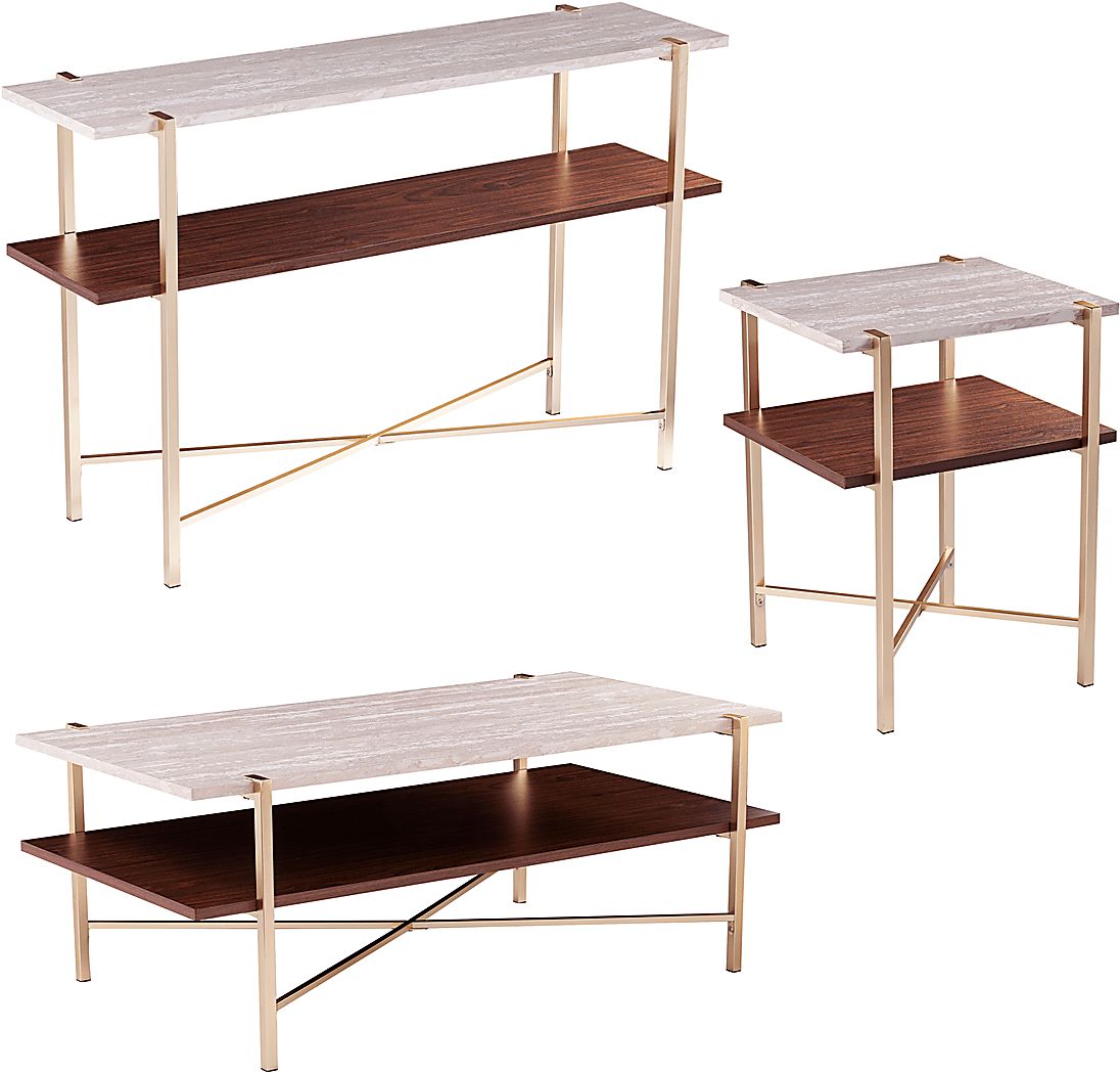 Journeyville White Sofa Table