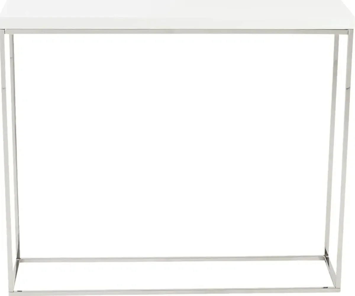 Clower White Sofa Table