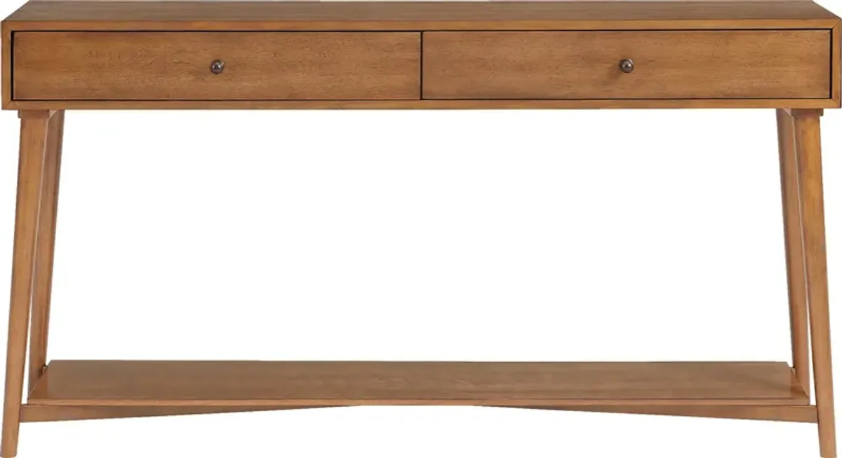 Arniel Brown Sofa Table