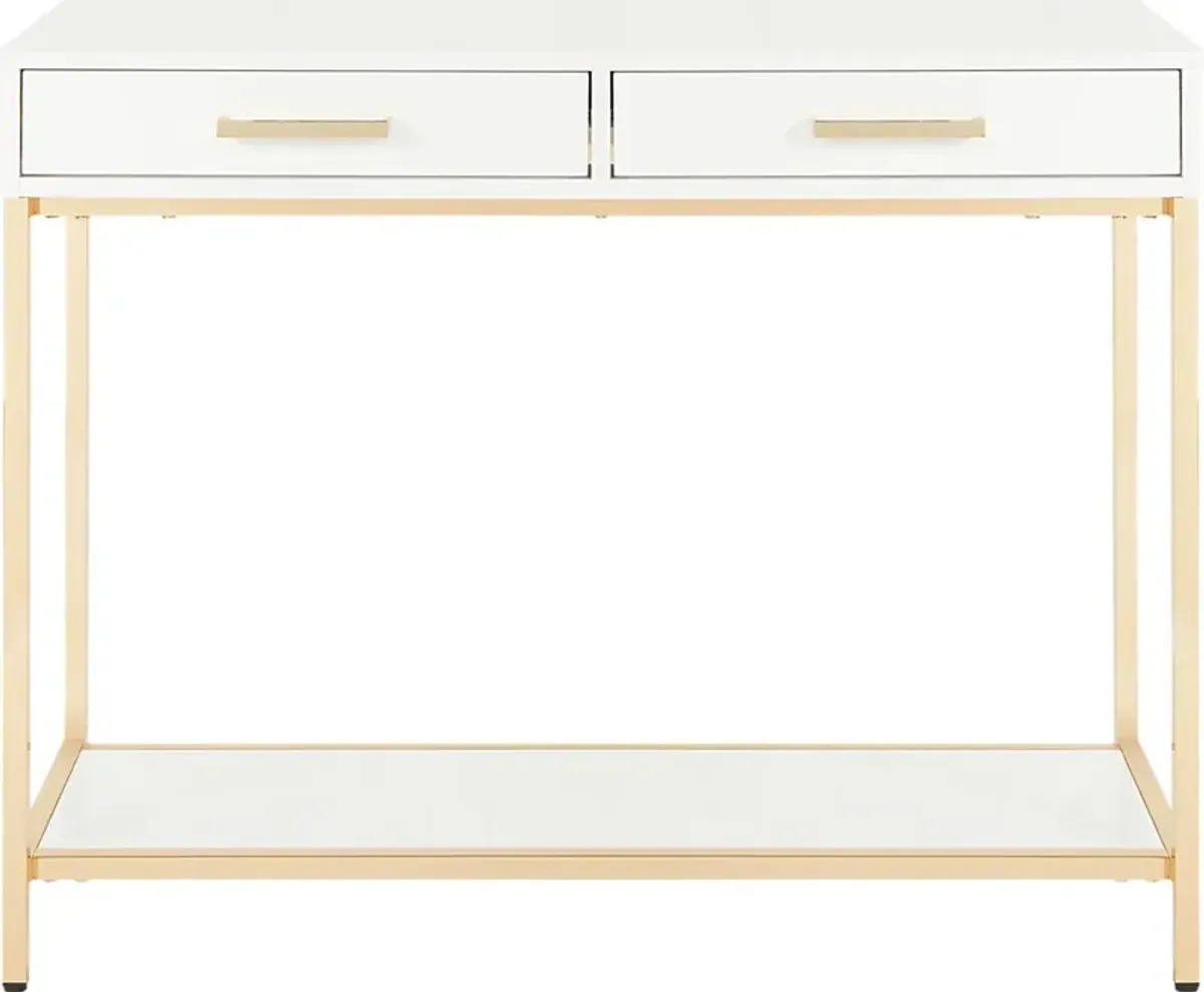 Altrissa White Console Table