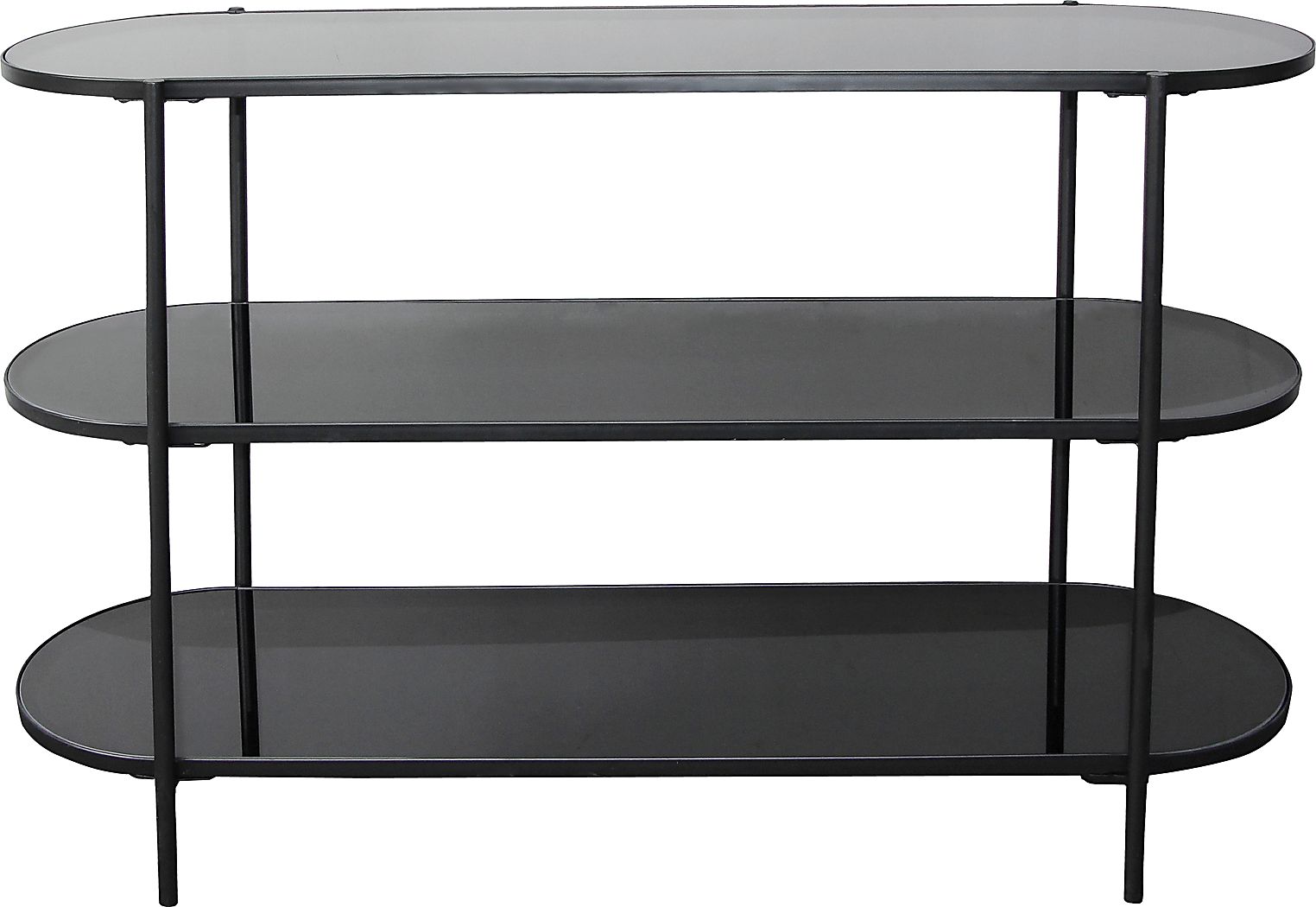 Gablebend Black Console Table