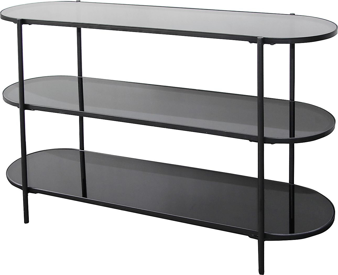 Gablebend Black Console Table