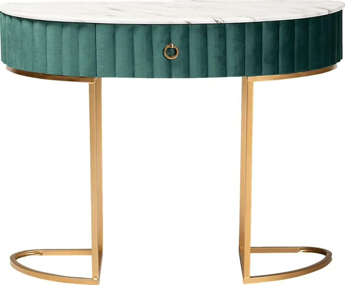 Wrolstad Green Sofa Table