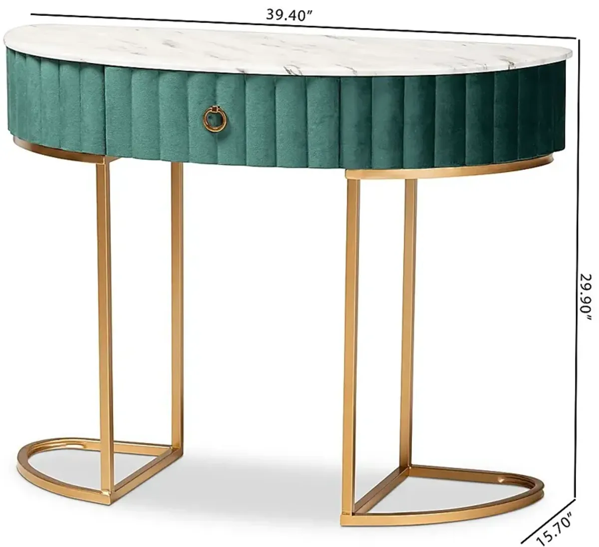 Wrolstad Green Sofa Table