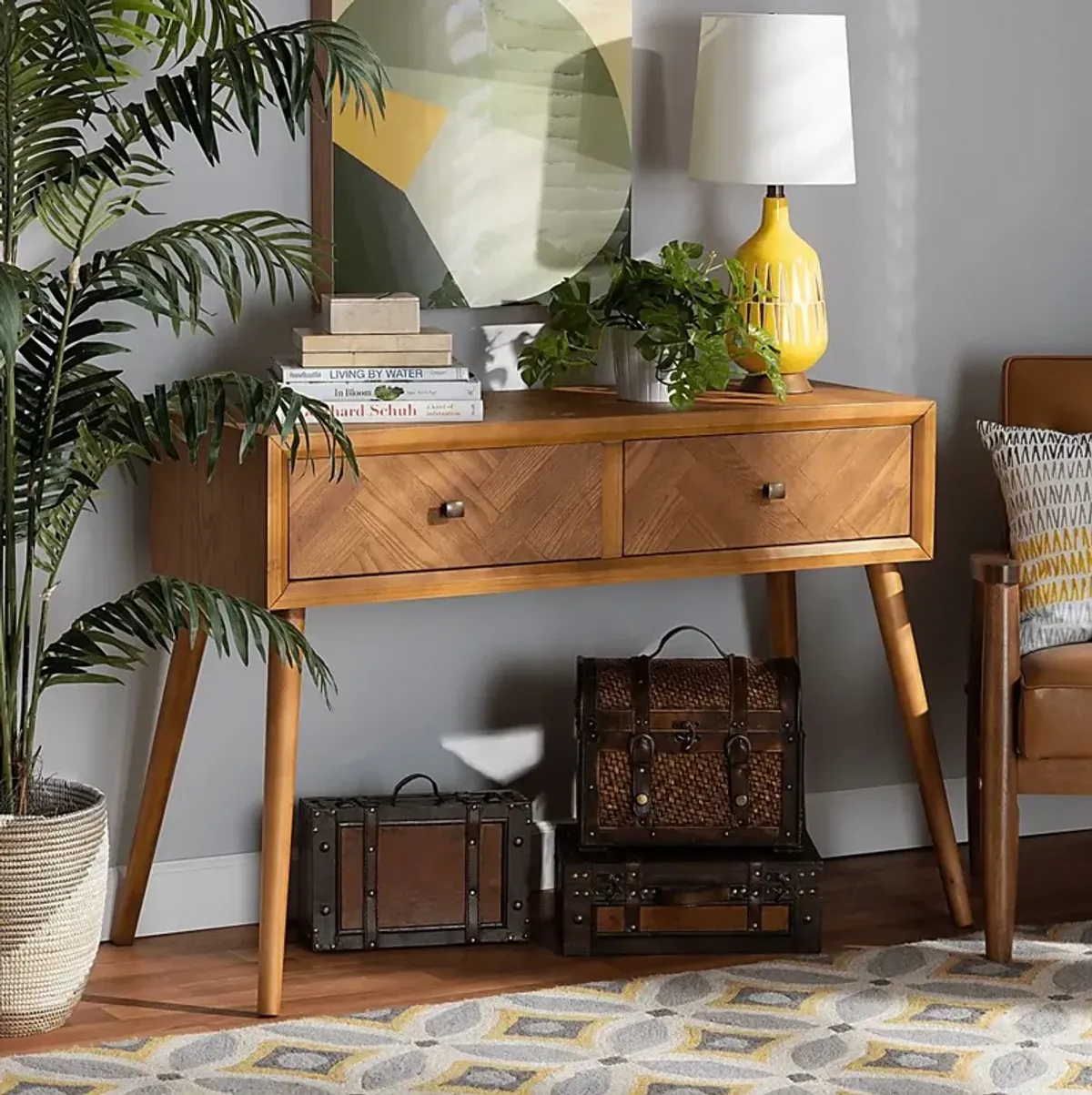 Starbow Brown Sofa Table