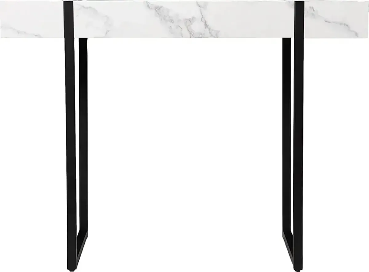 Laramice White Sofa Table