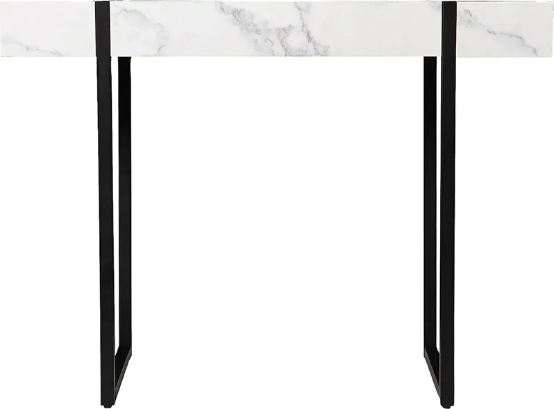 Laramice White Sofa Table