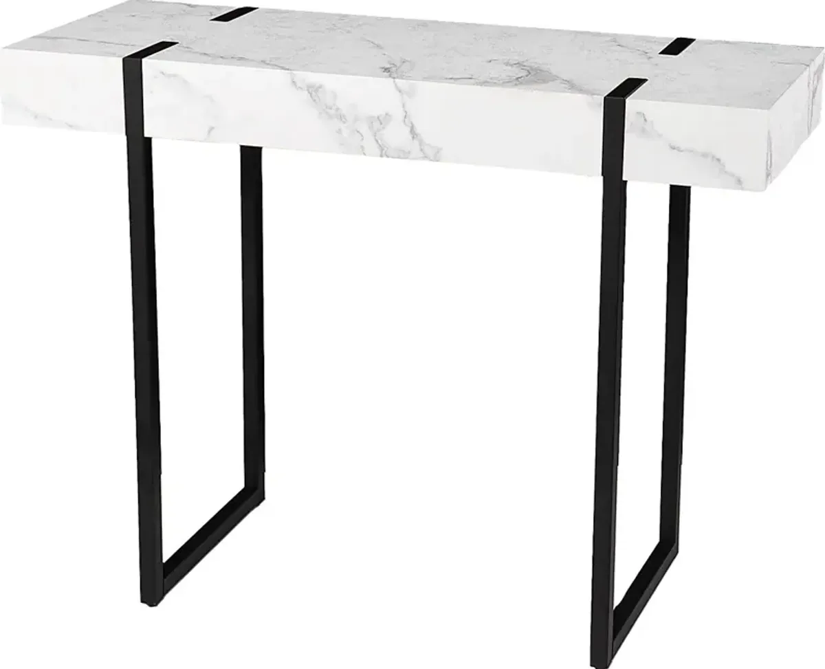 Laramice White Sofa Table