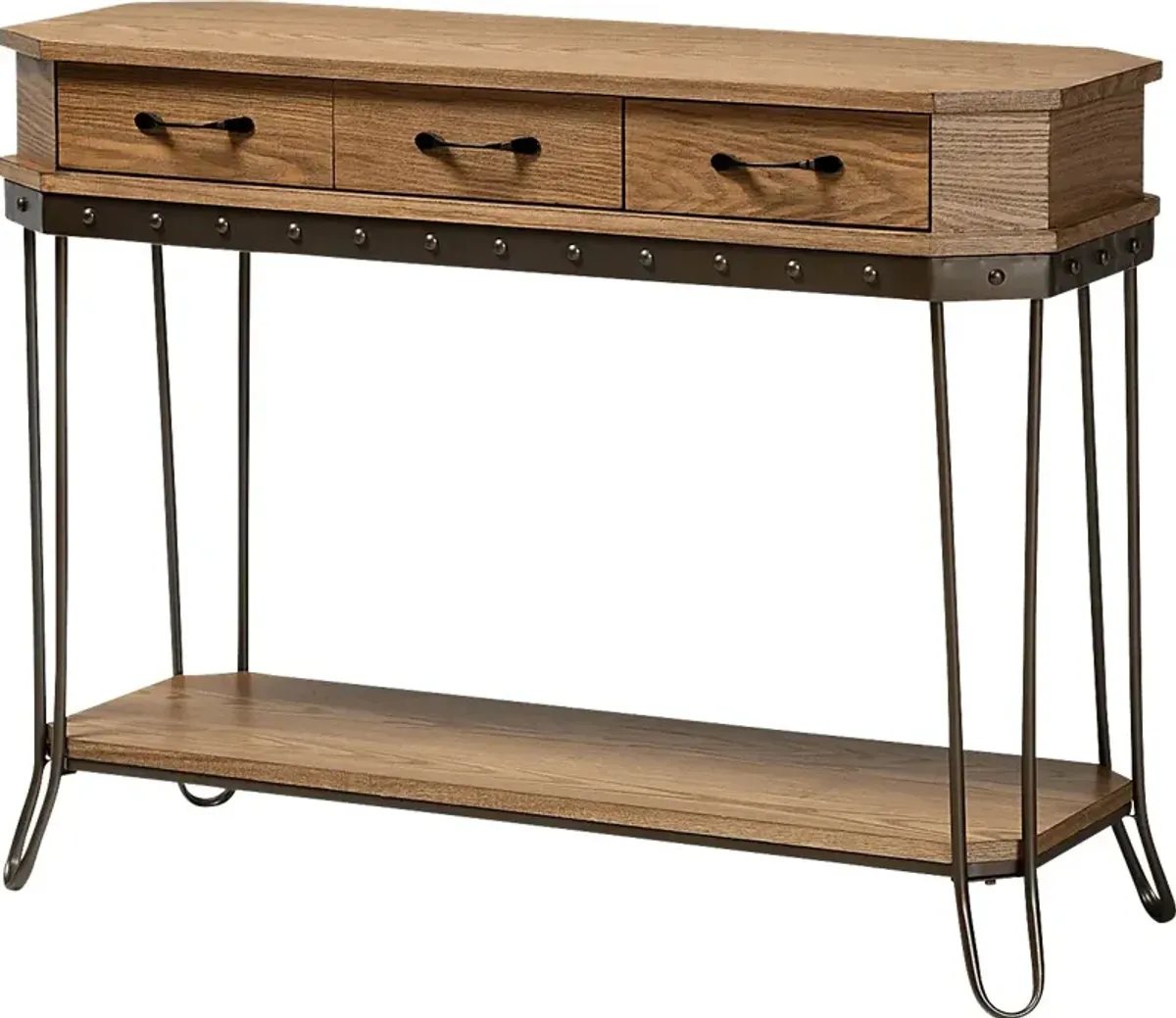 Legendwood Brown Console Table