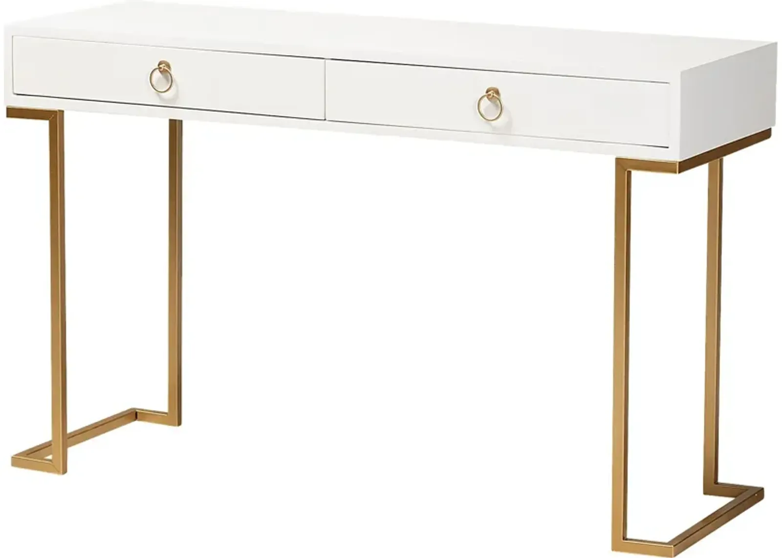 Jenniches White Sofa Table