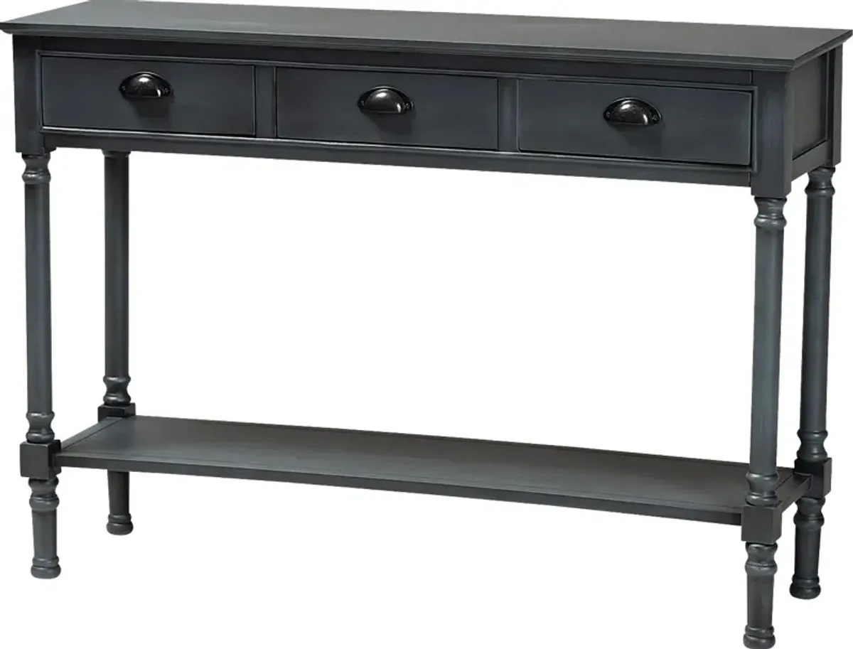 Brookpark Gray Console Table