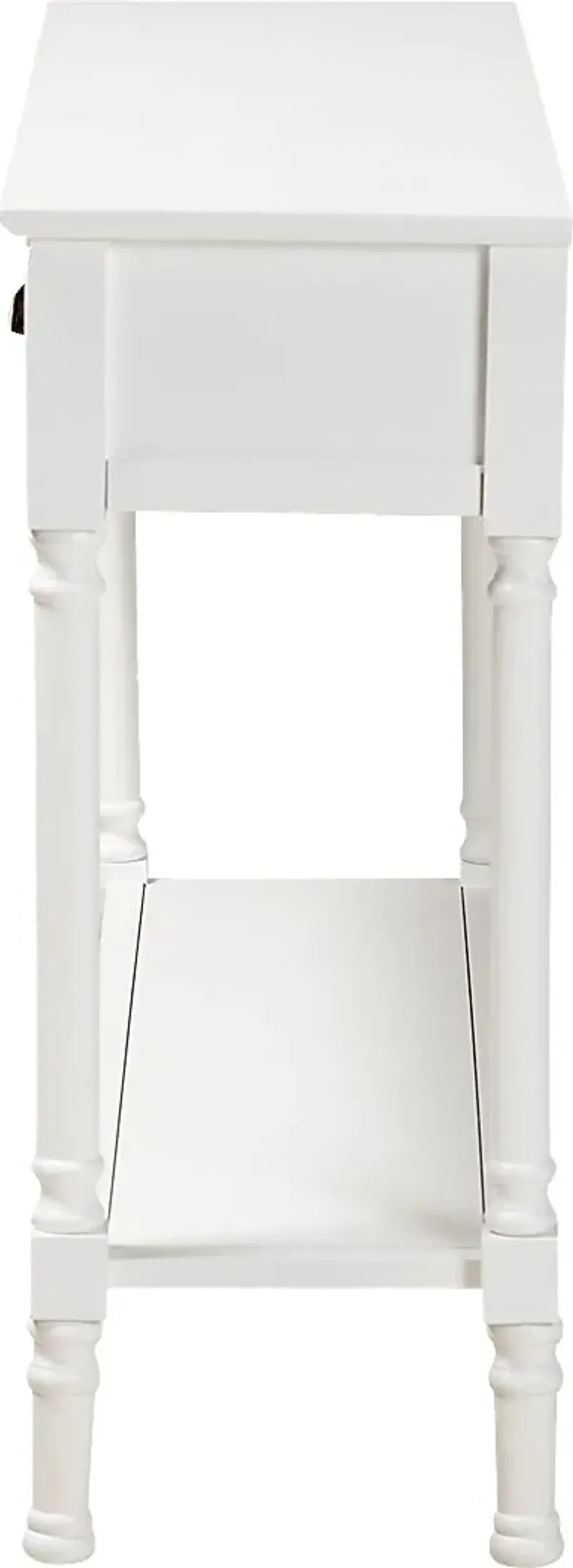 Brookpark White Console Table