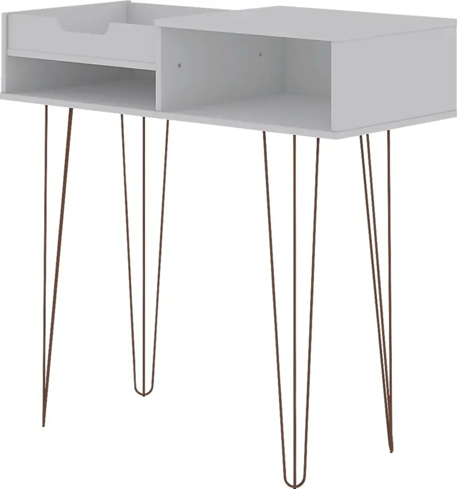 Alexito White Sofa Table by Rooms To Go | Furniture.com