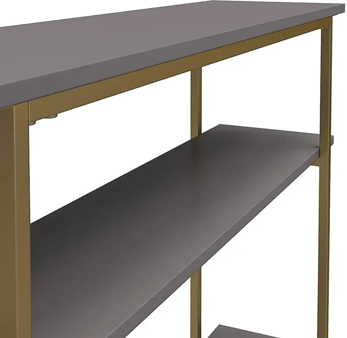 Carom Gray Console Table