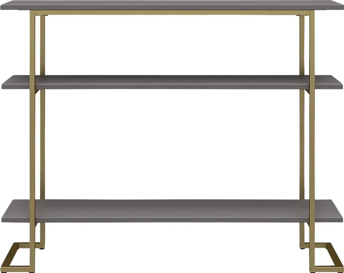 Carom Gray Console Table