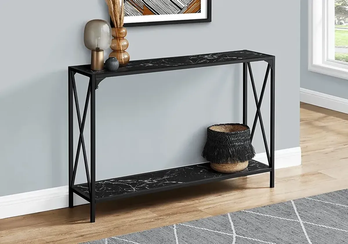 Prestmoor Black Sofa Table