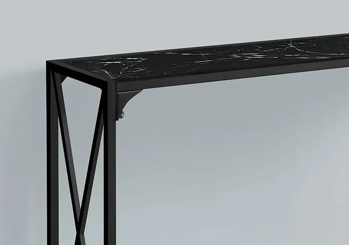 Prestmoor Black Sofa Table