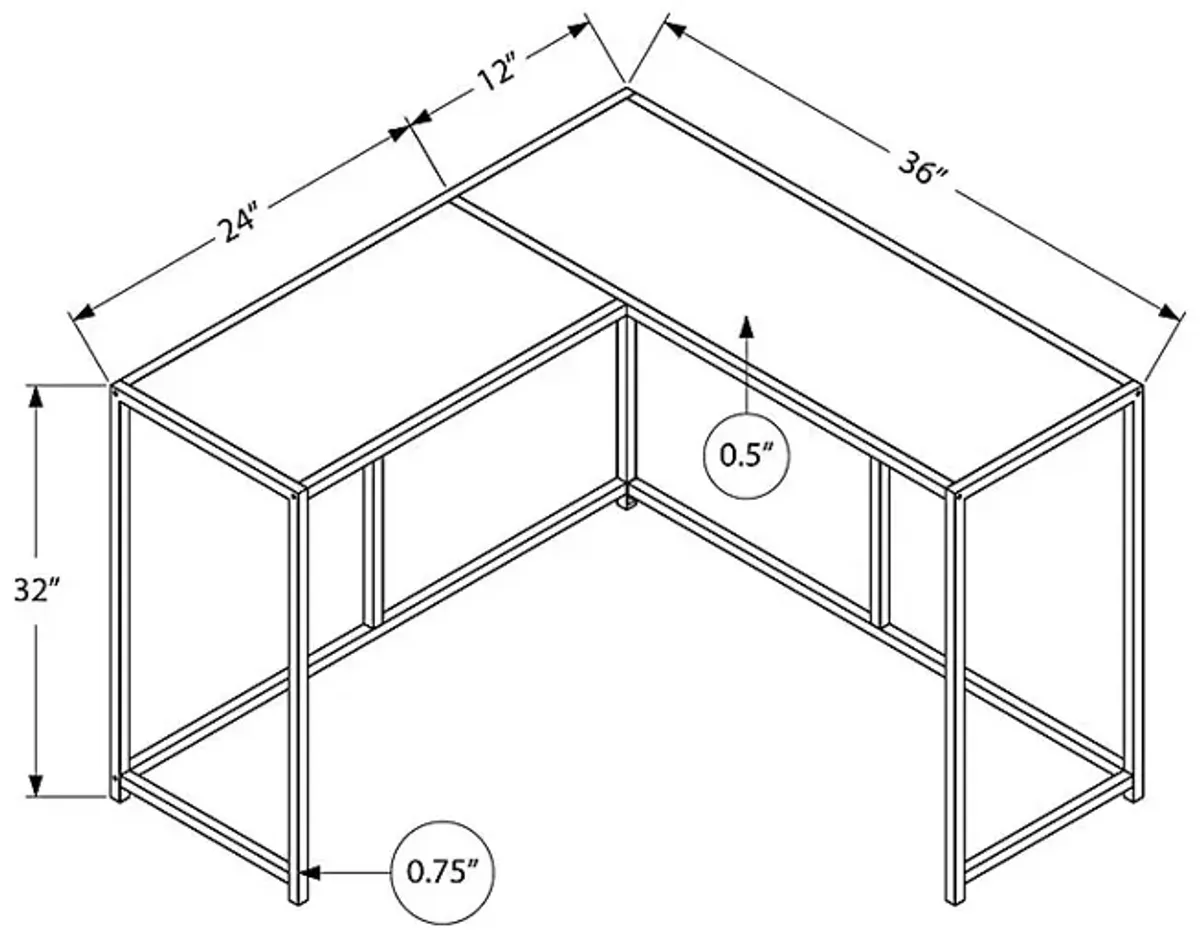 Aisquith Taupe Sofa Table