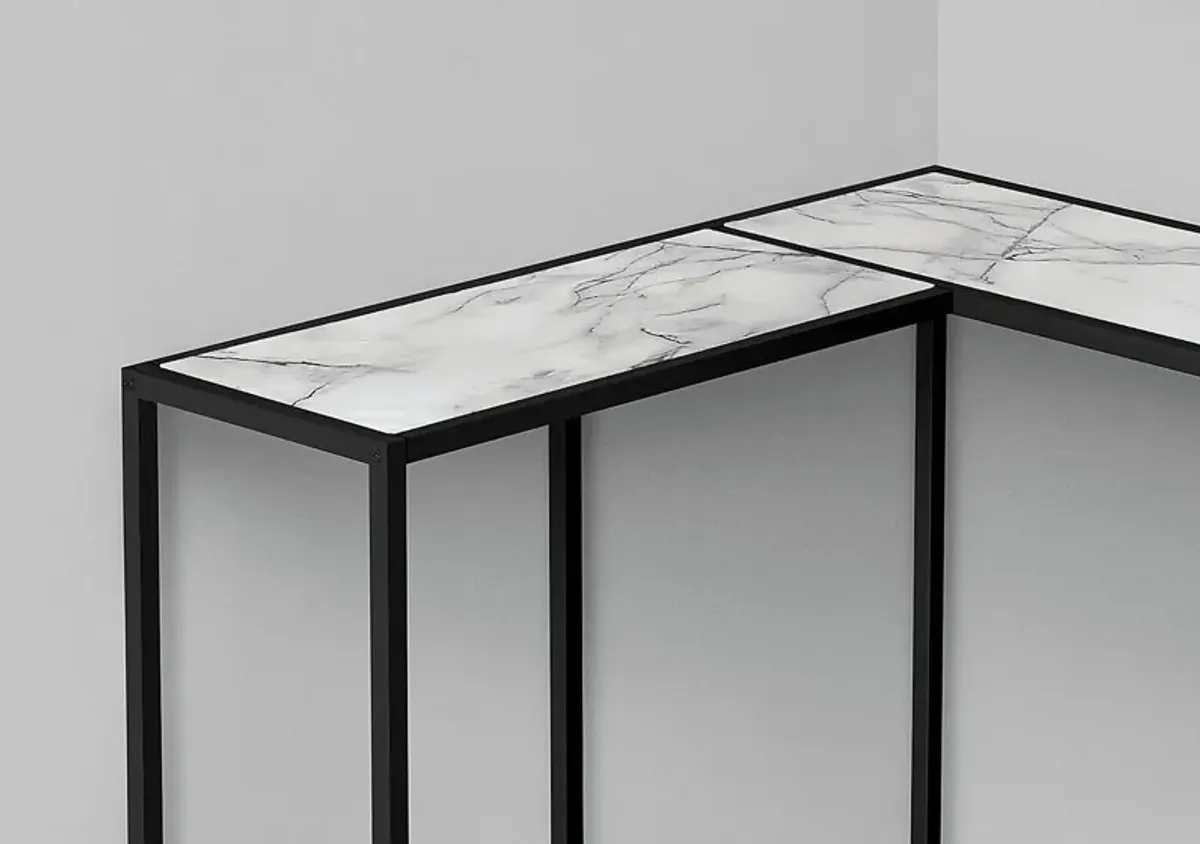 Aisquith Marble Sofa Table