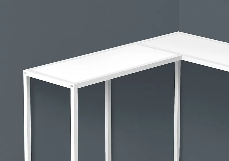 Aisquith White Sofa Table