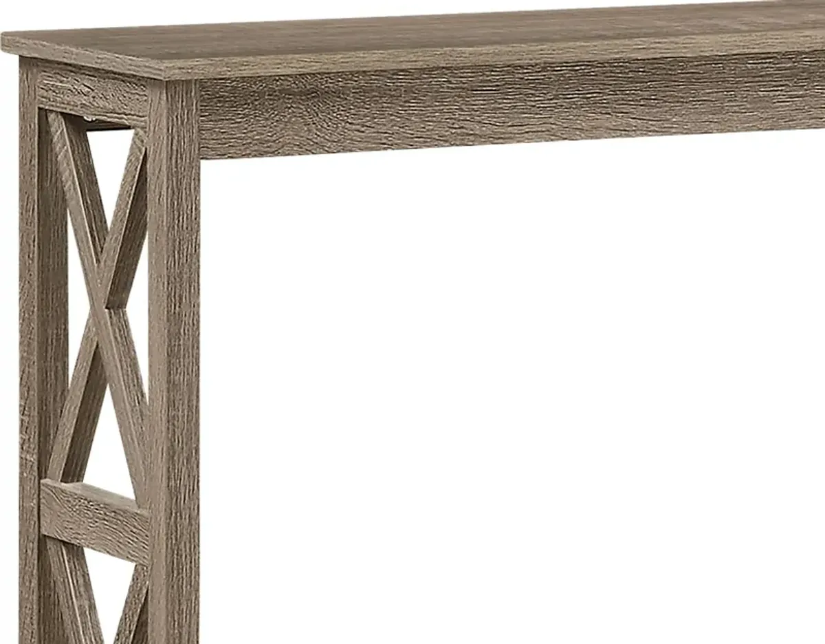 Briarfern Taupe Sofa Table