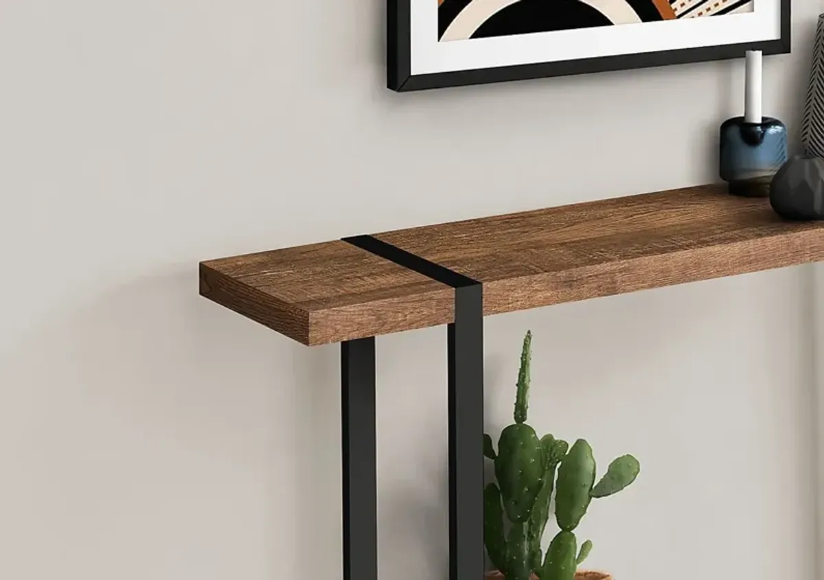 Bradner Brown Sofa Table