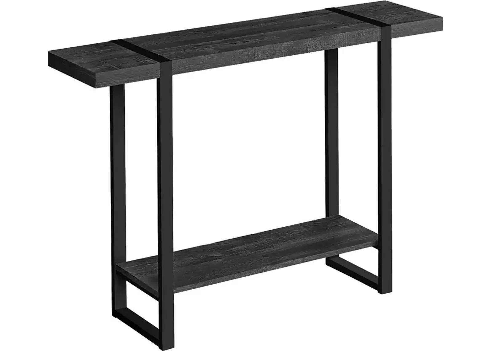 Bradner Black Sofa Table