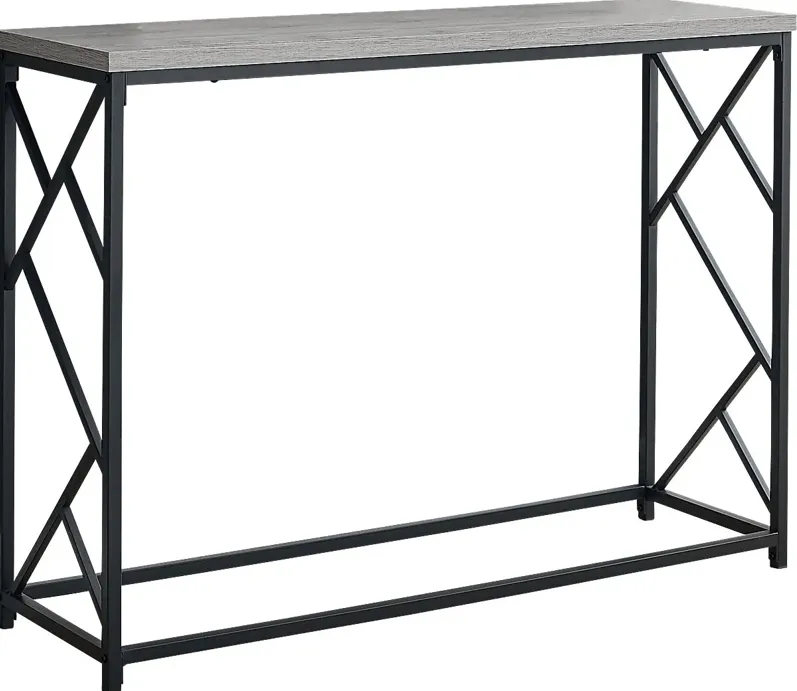 Ambur Gray Console Table