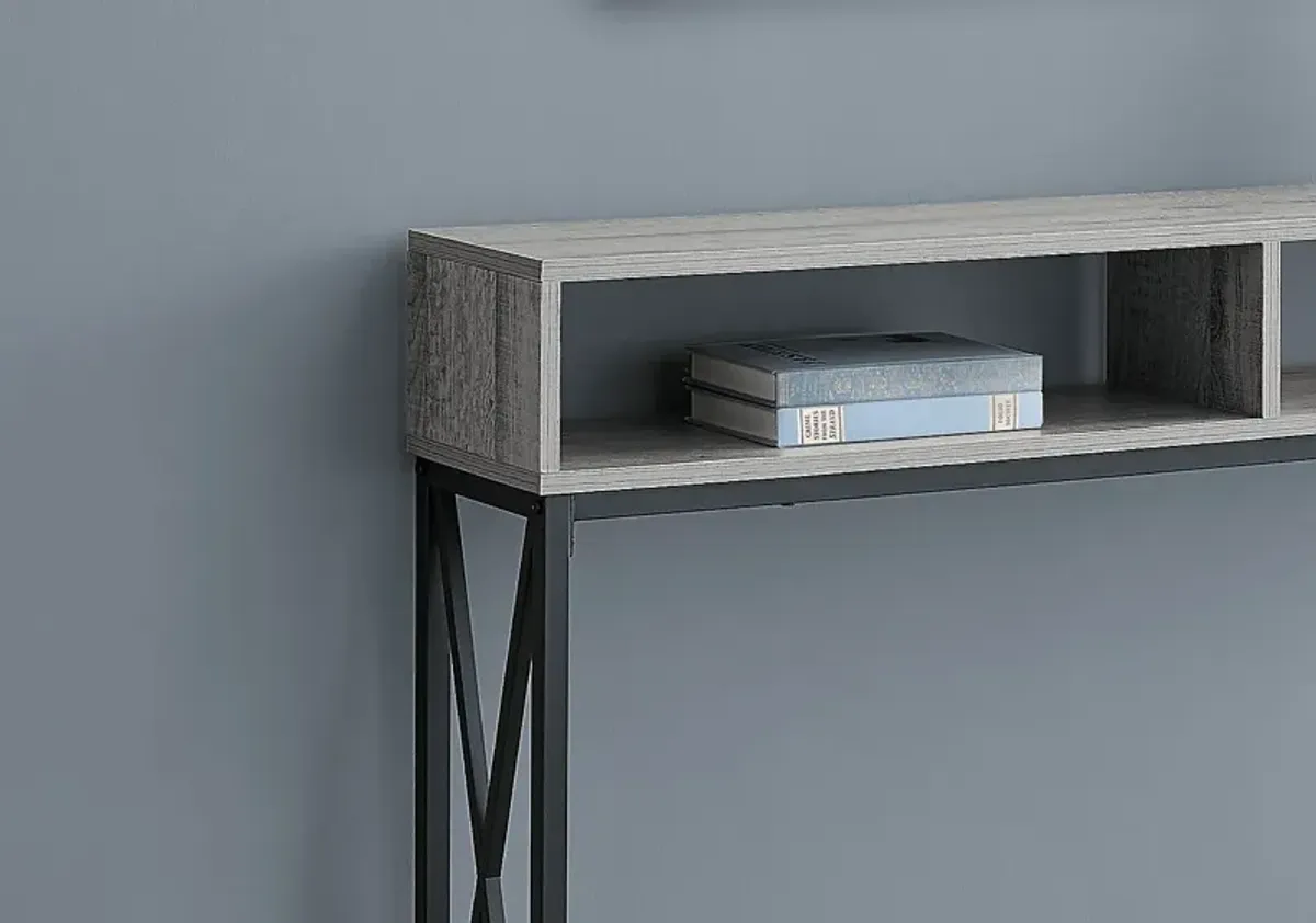 Binghampton Gray Console Table