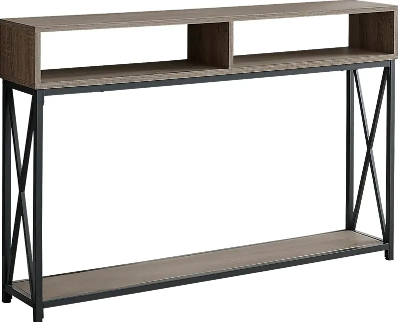 Binghampton Taupe Console Table