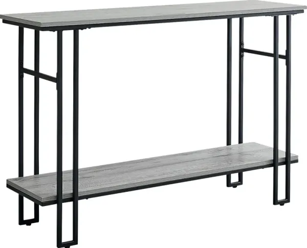 Coalville Gray Console Table