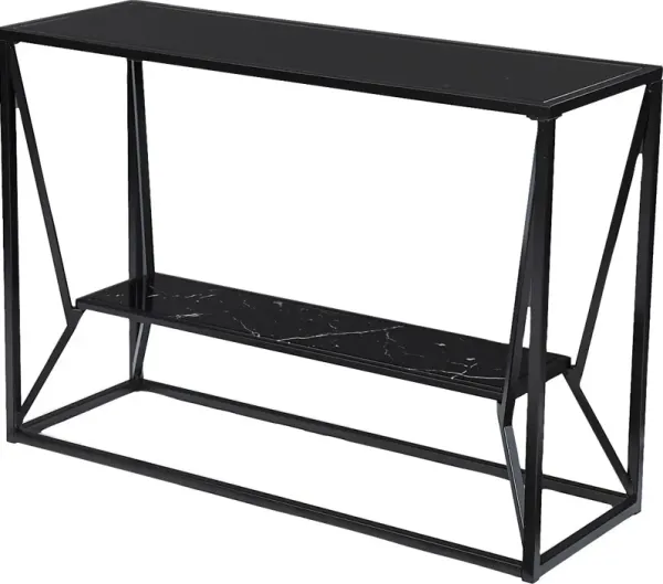 Longspur Black Sofa Table