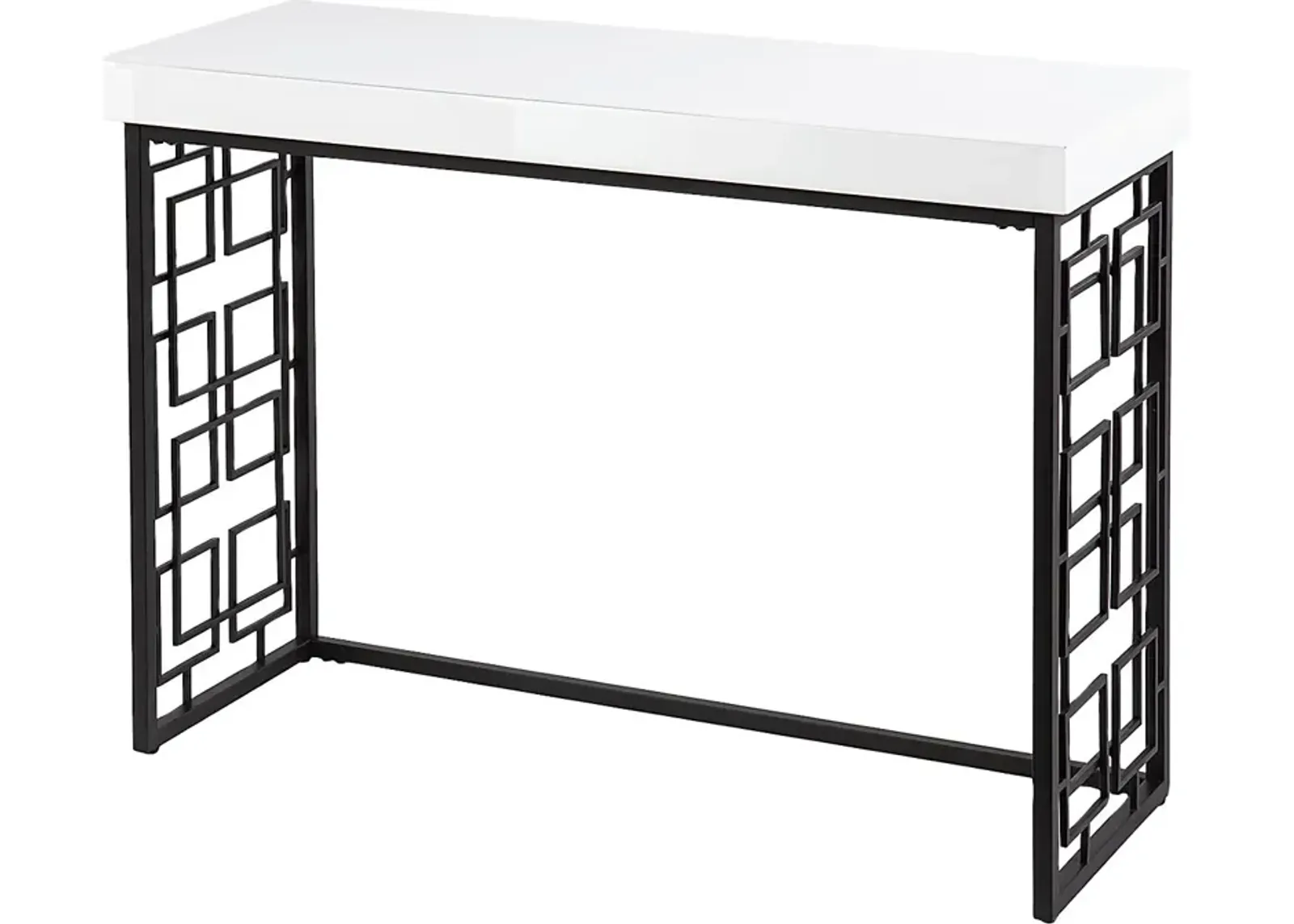 Collvile White Sofa Table