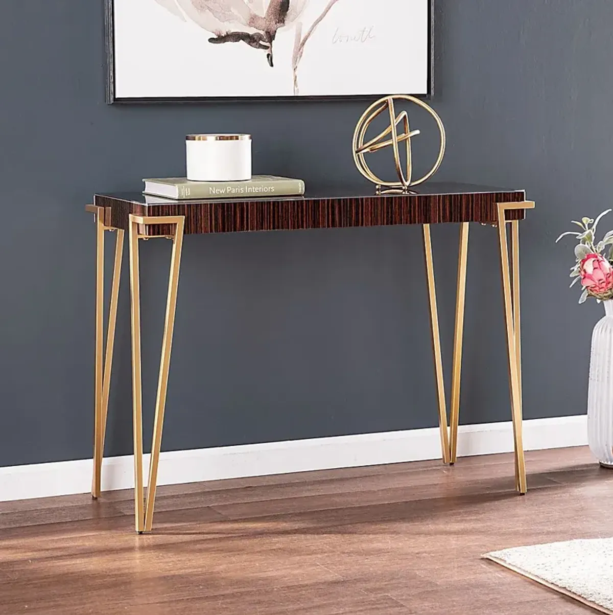 Broadingham Brown Sofa Table