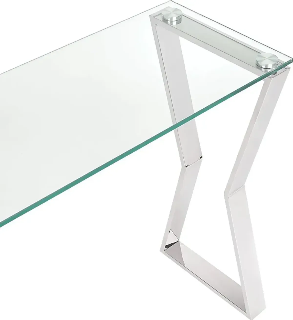 Sahalee Silver Sofa Table