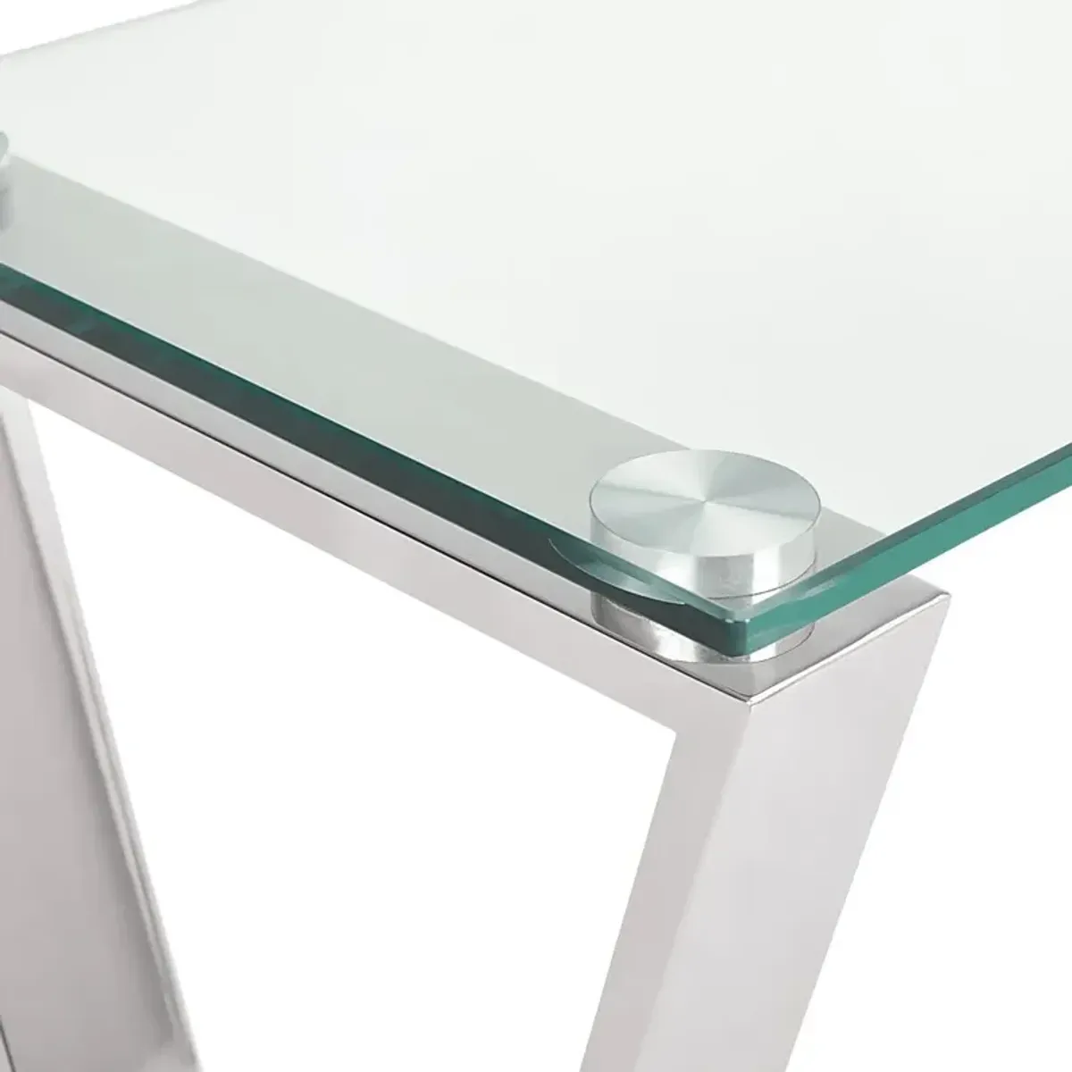 Sahalee Silver Sofa Table