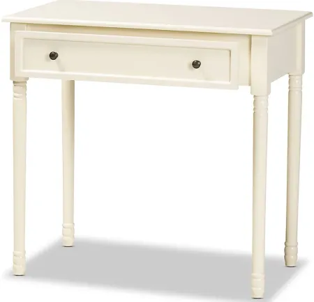 Banares White Console Table