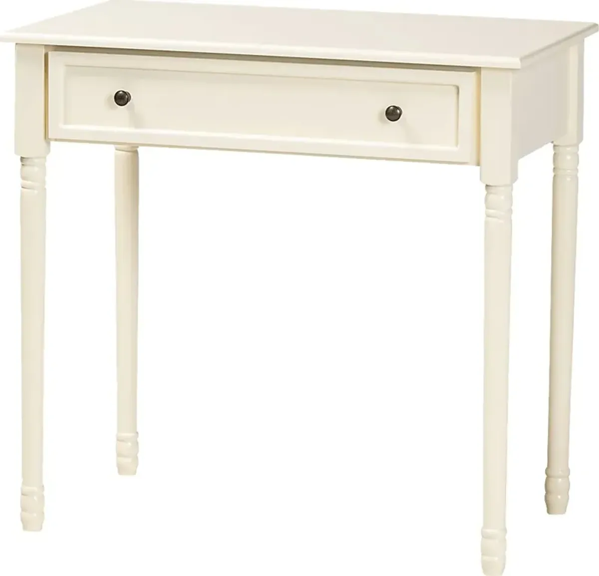 Banares White Console Table