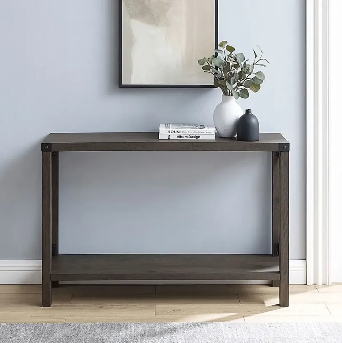 Splitrock Brown Sofa Table