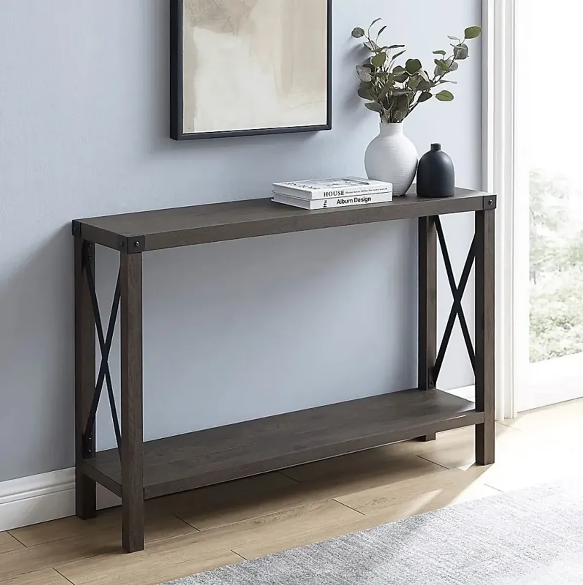 Splitrock Brown Sofa Table