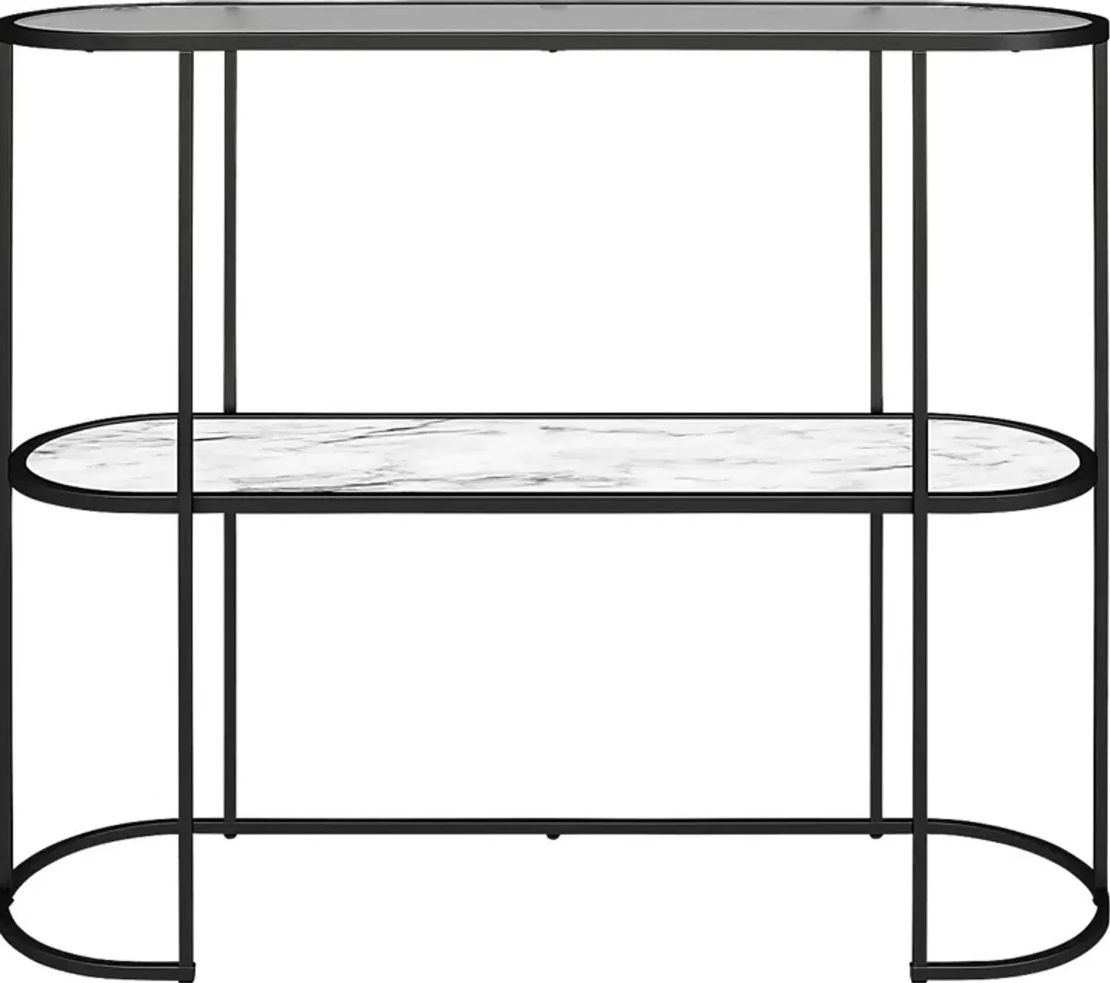 Cardella White Console Table