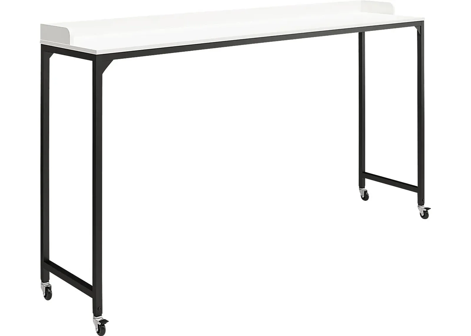 Fritzi White Console Table