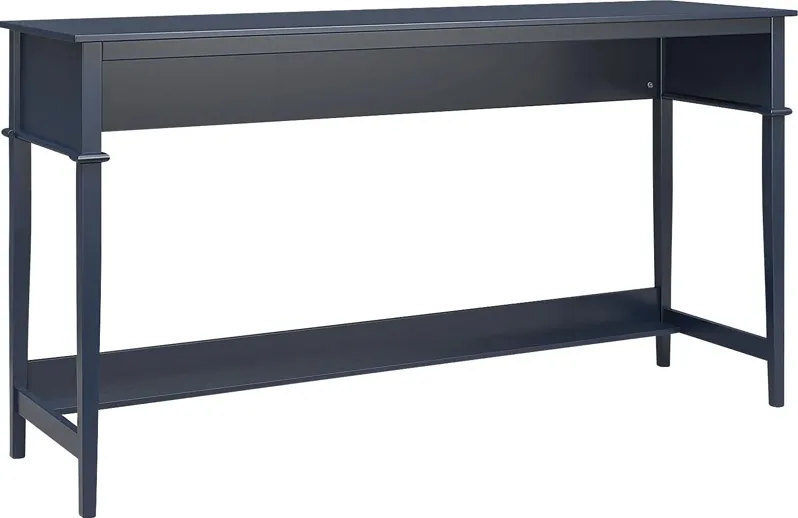 Gaucelm Navy Console Table