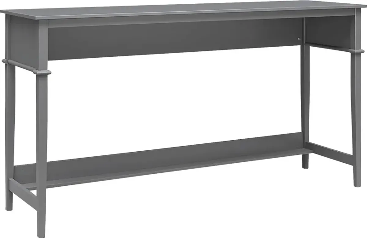 Gaucelm Gray Console Table